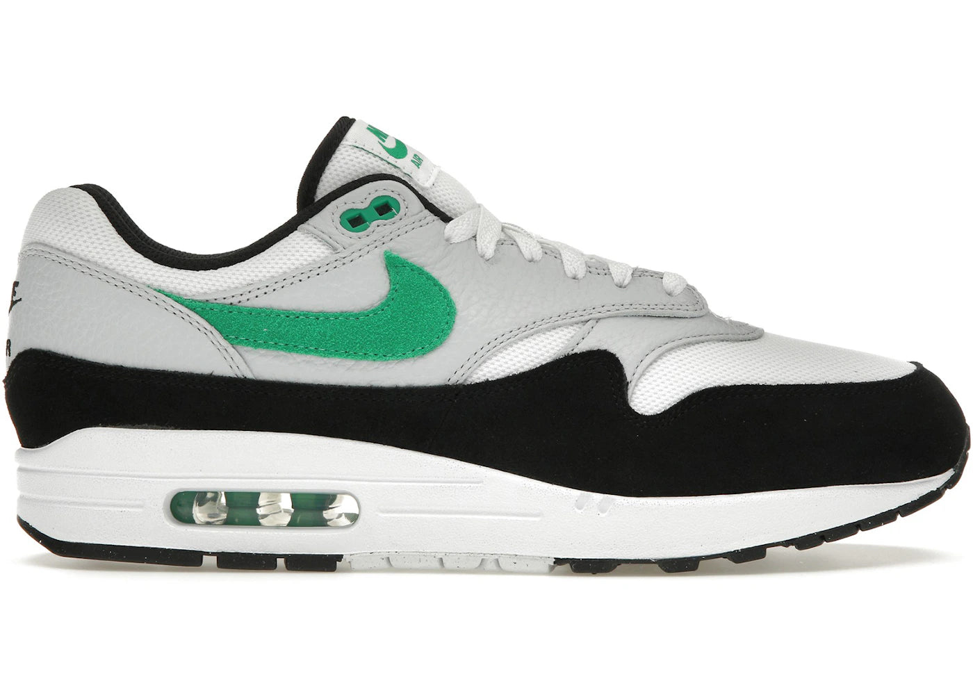 Nike Air Max 1-White Black Stadium Green