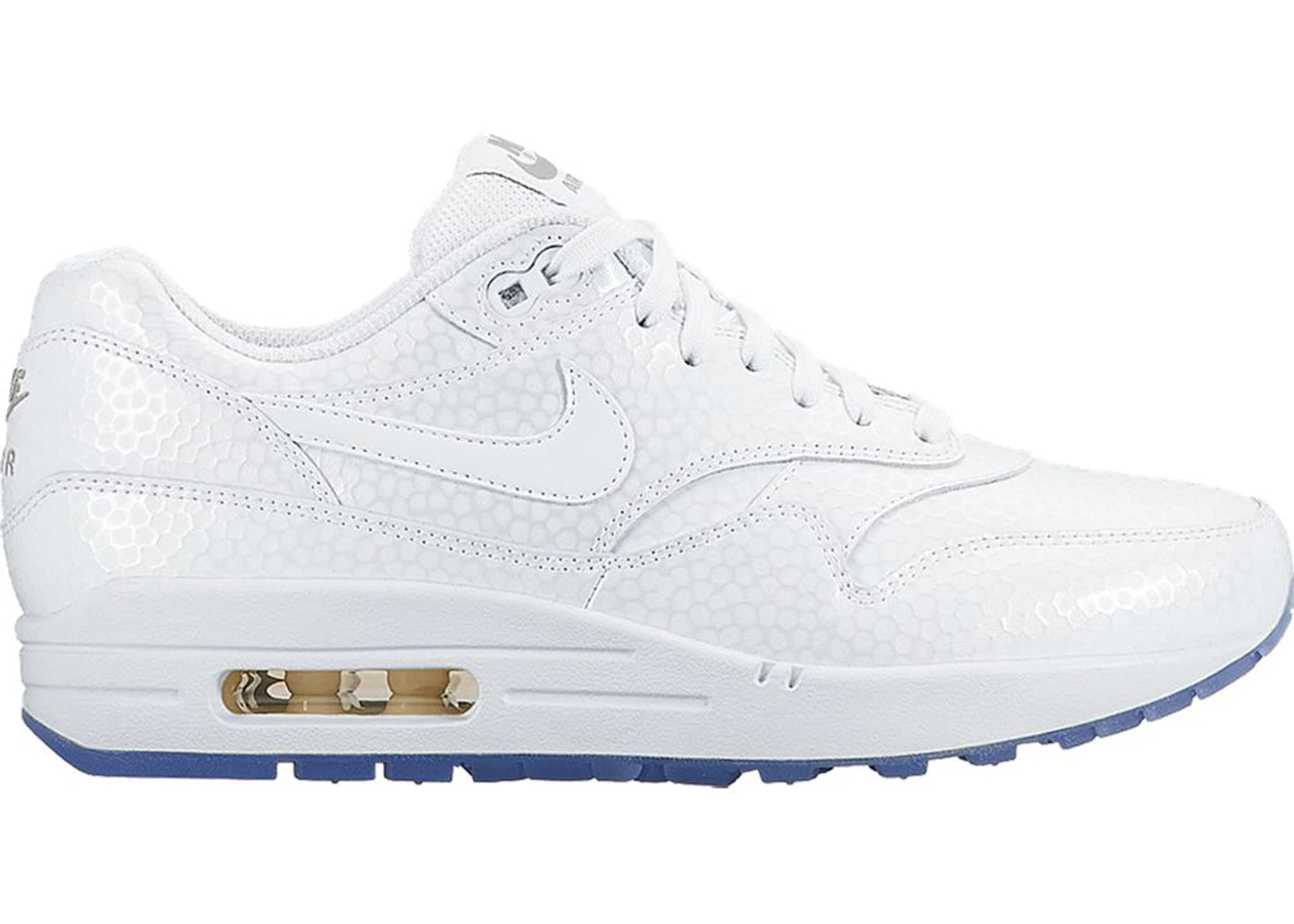 Nike Air Max 1-White Metallic Silver Ice (Women's)