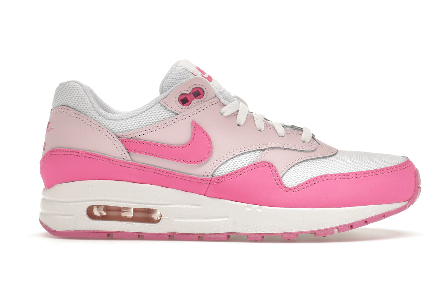 Nike Air Max 1-White Pink Foam (GS)