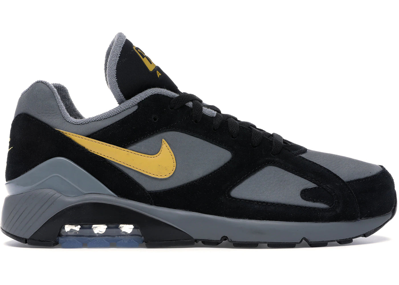 Nike Air Max 180-Cool Gray Black Wheat Gold