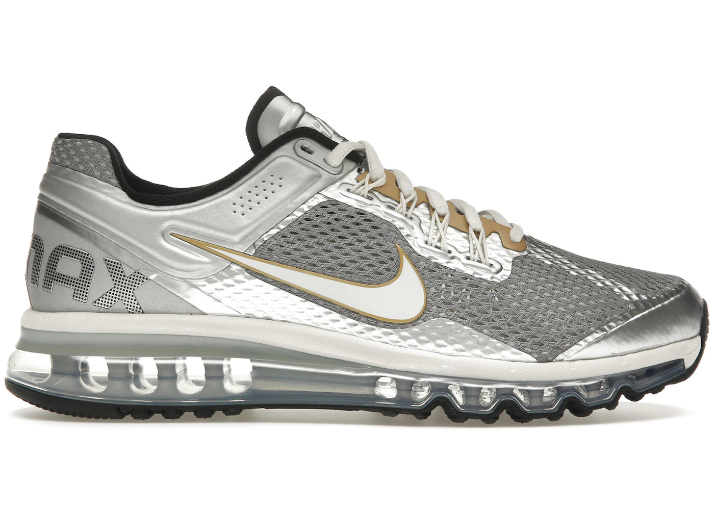 Nike Air Max 2013-Metallic Silver Gold