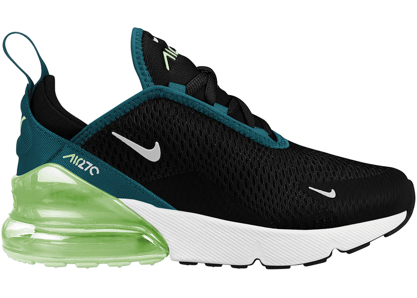 Nike Air Max 270-Black Bright Spruce Volt (PS)