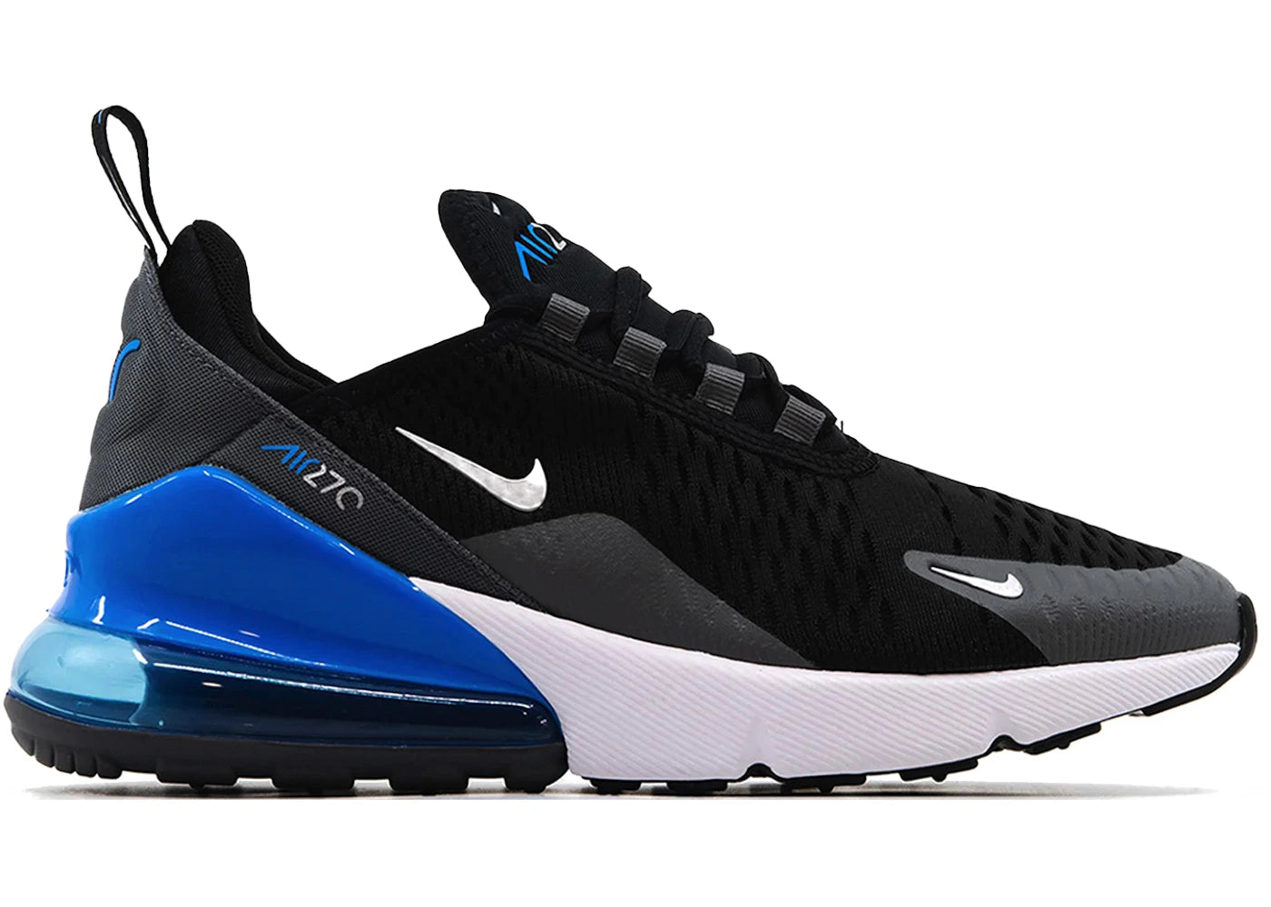 Nike Air Max 270 - Noir Bleu clair photo (GS)