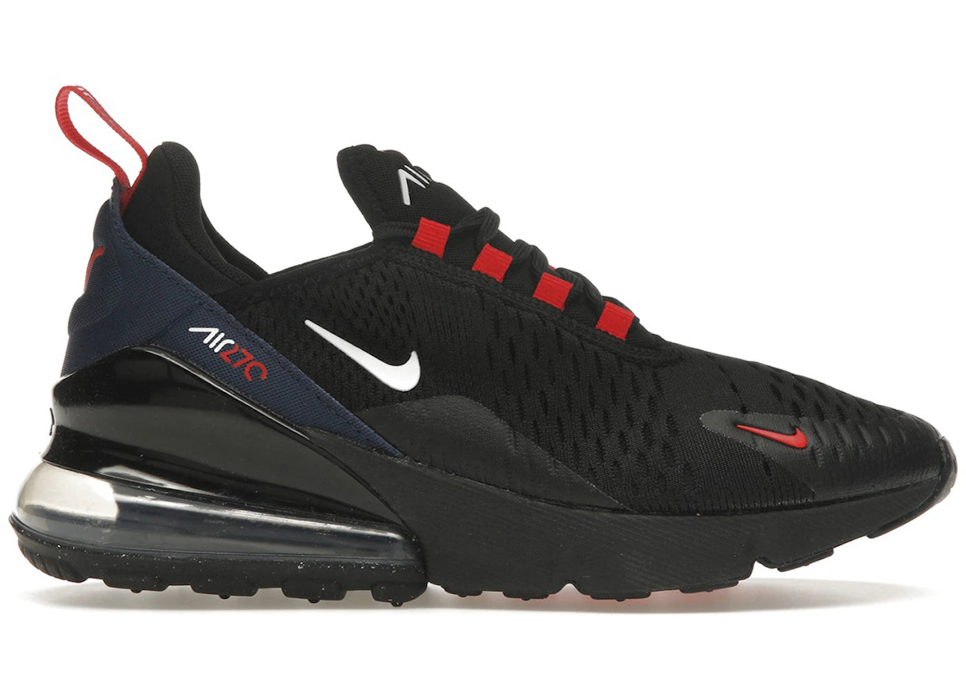 Nike Air Max 270-Black Midnight Navy Red (GS)