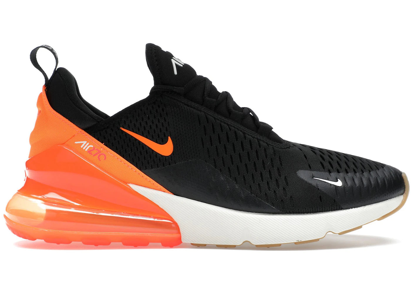 Nike Air Max 270-Black Phantom Total Orange