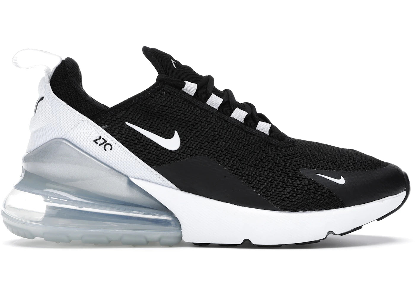 Nike Air Max 270-Black White Pure Platinum (Women's)