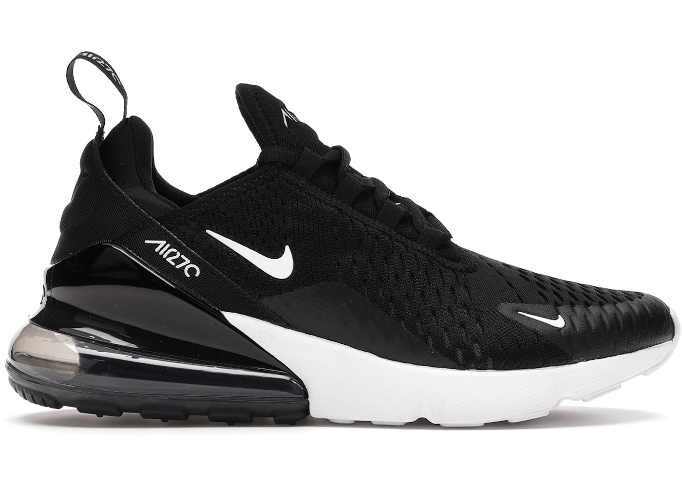 Nike Air Max 270-Black White (Women's)