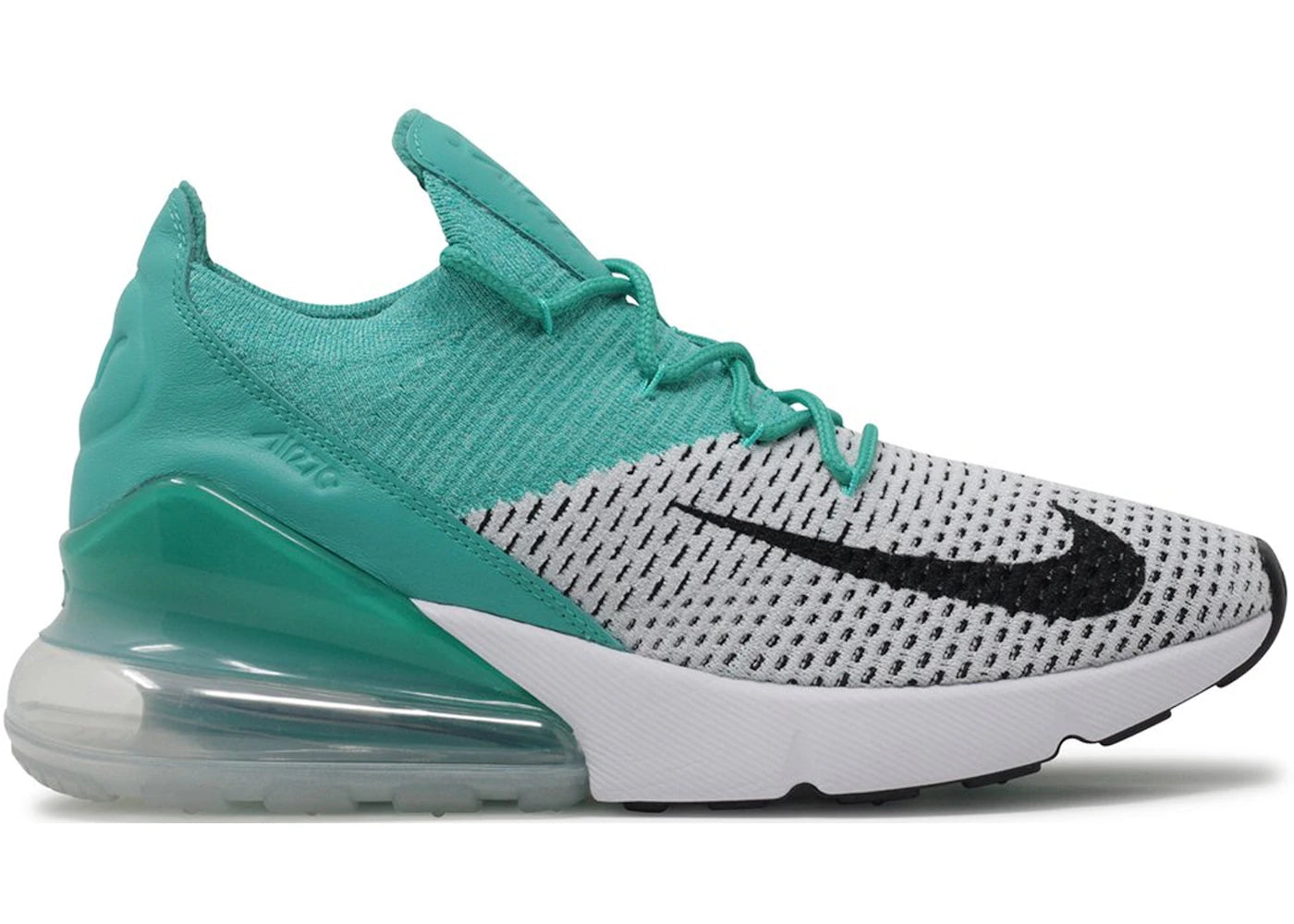 Nike Air Max 270 Flyknit-Clear Emerald (Women's)