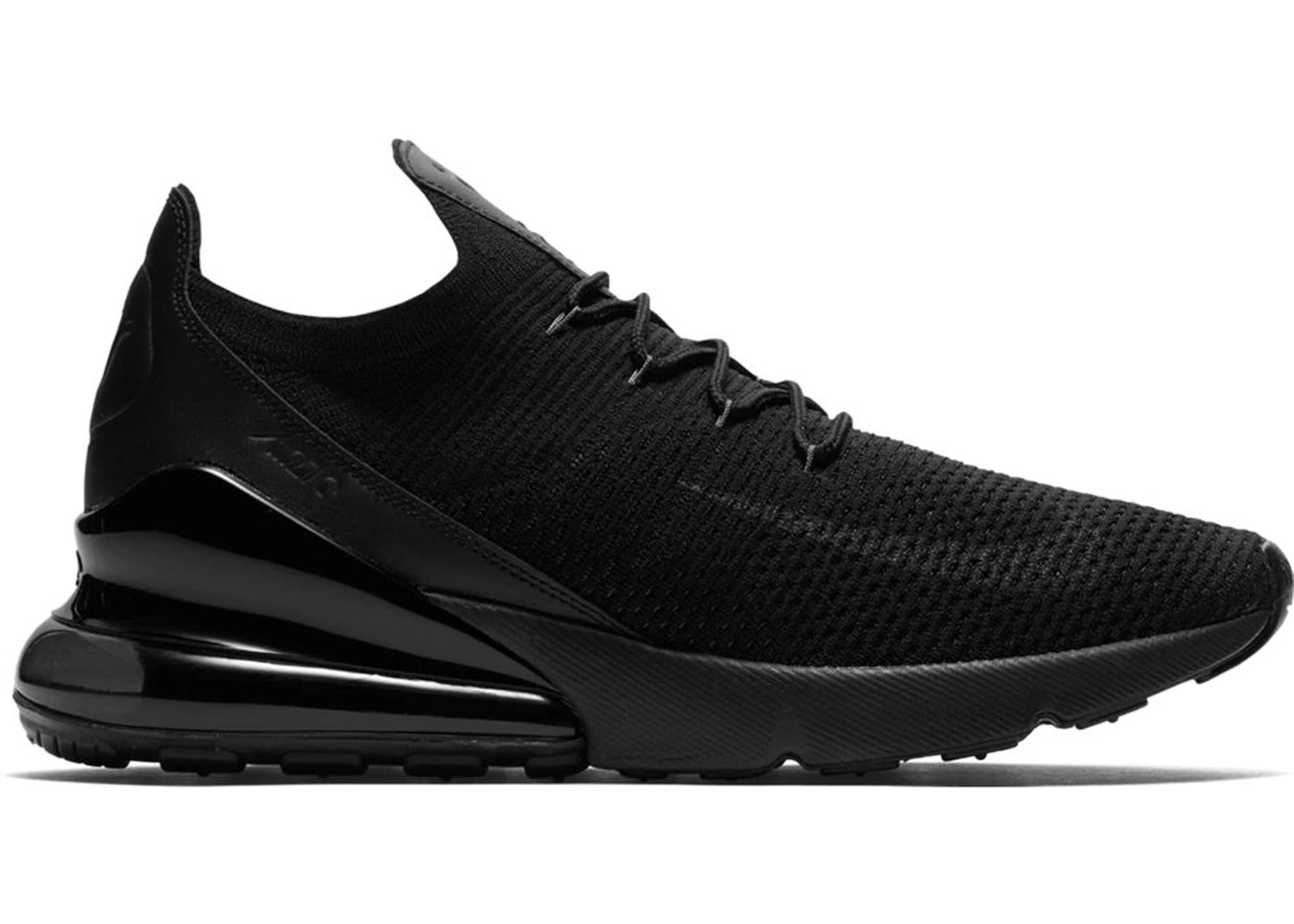 Nike Air Max 270 Flyknit Triple Noir