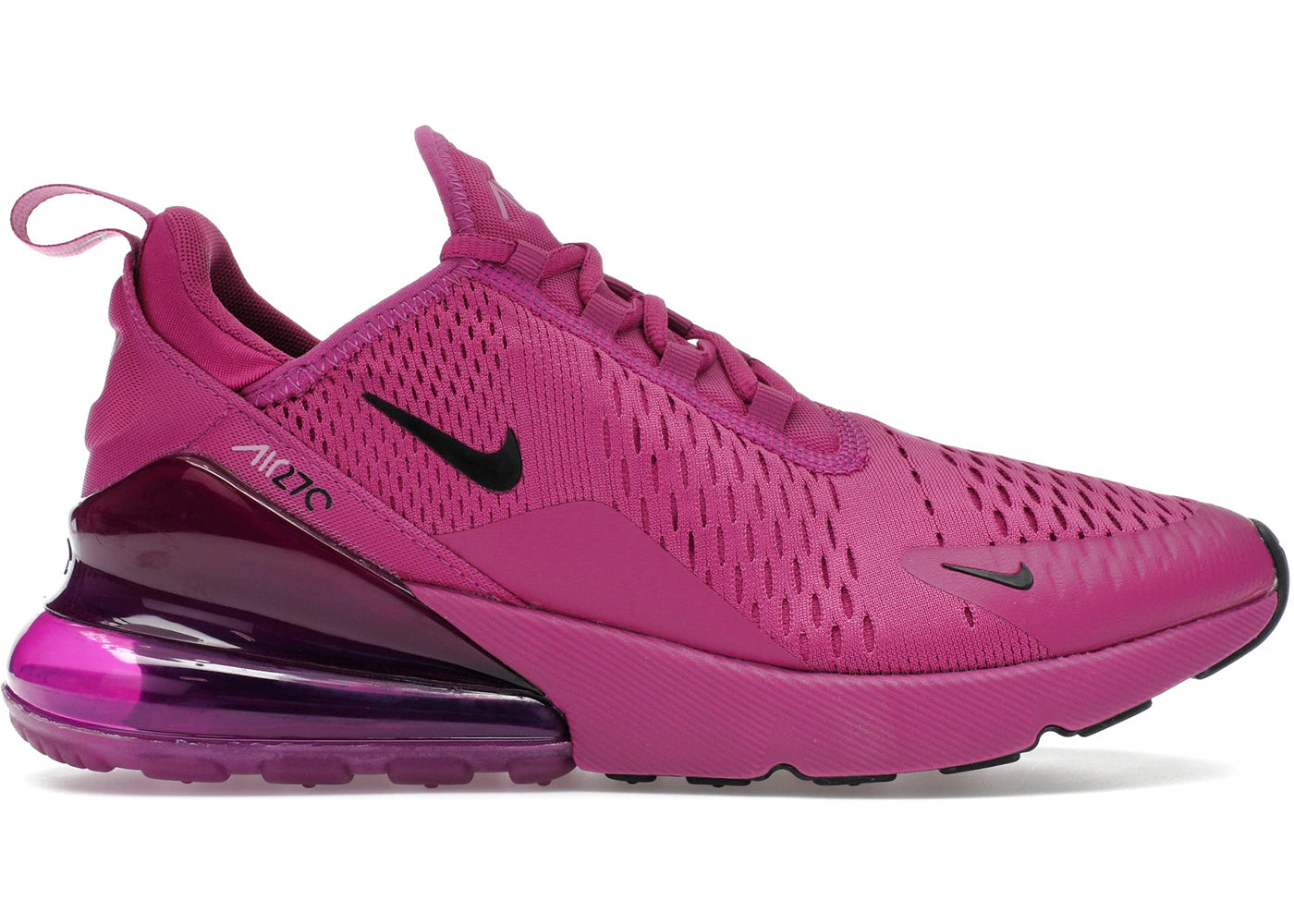 Nike Air Max 270 - Fuchsia vif, rose fuchsia et noir (Femme)