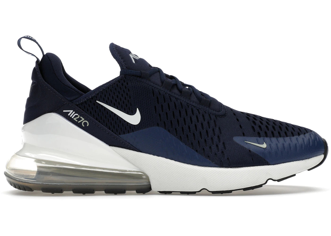 Nike Air Max 270 - Bleu marine nuit, Noir, Jade, Horizon, Blanc
