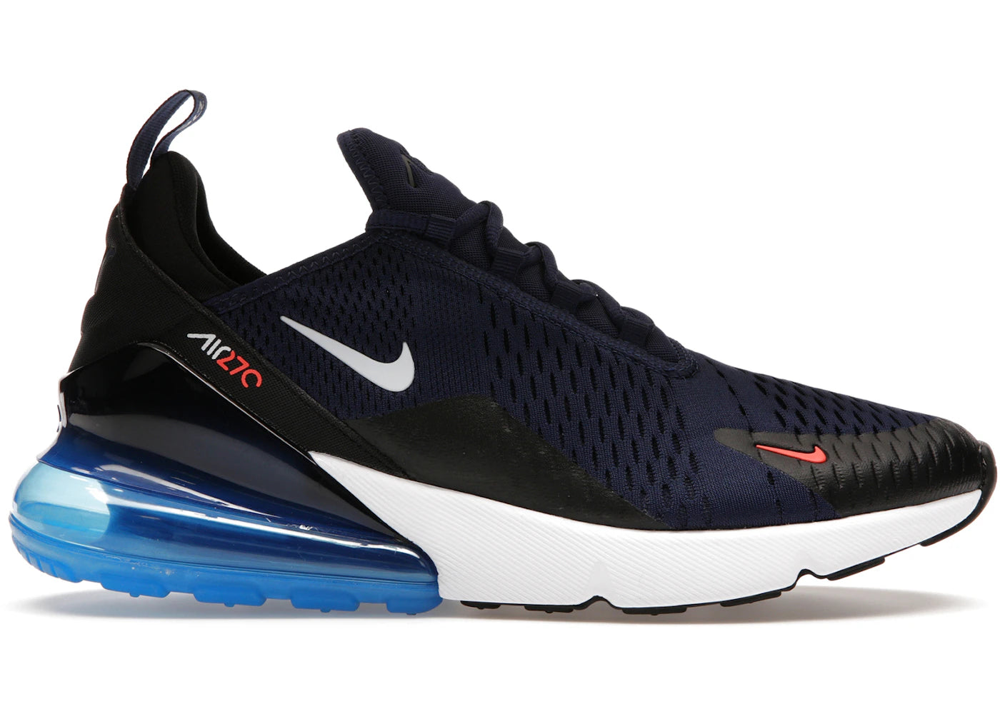 Nike Air Max 270-Midnight Navy Bright Crimson