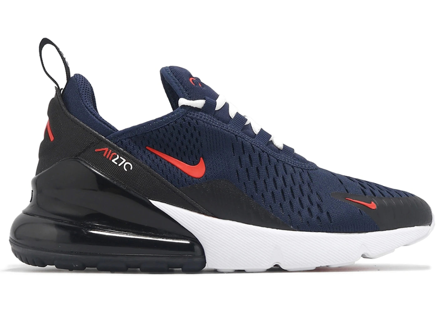 Nike Air Max 270-Midnight Navy Picante Red (GS)