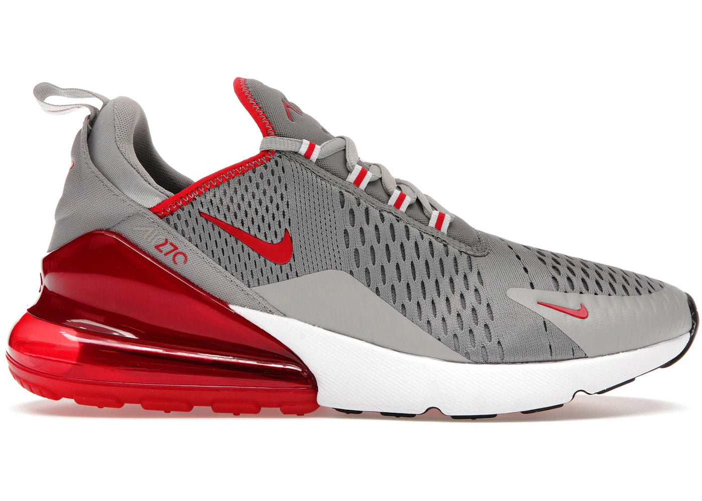 Nike Air Max 270-Particle Gray University Red