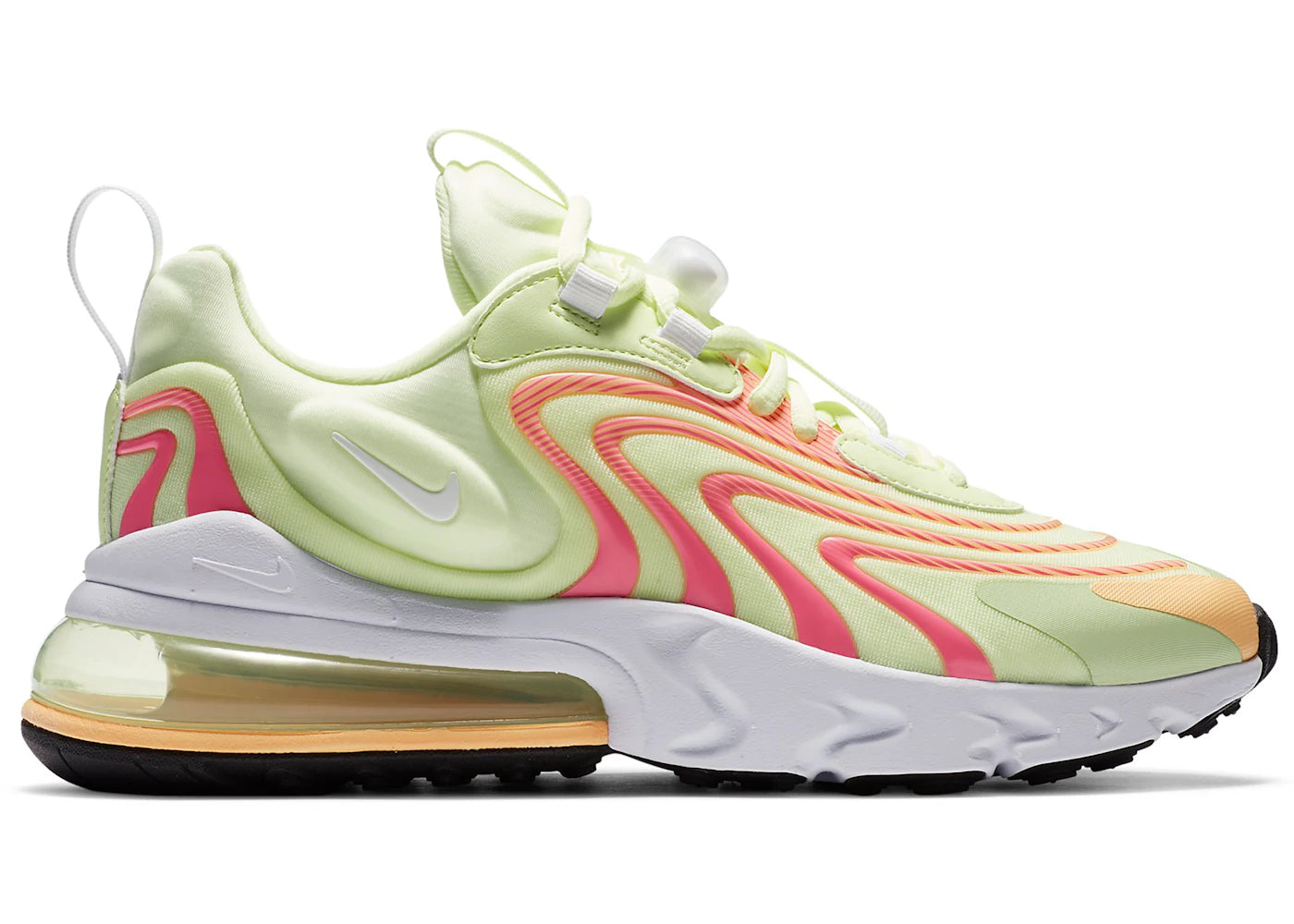 Nike Air Max 270 React Eng-Barely Volt Pink Glow (Femme)