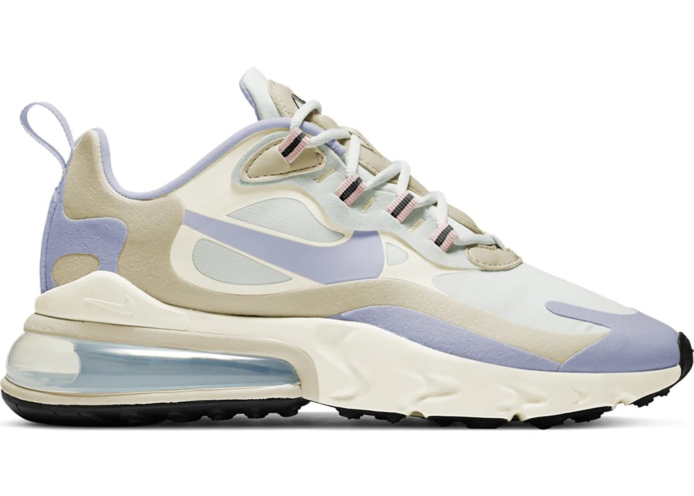 Nike Air Max 270 React-Fossil Ghost (Women's)