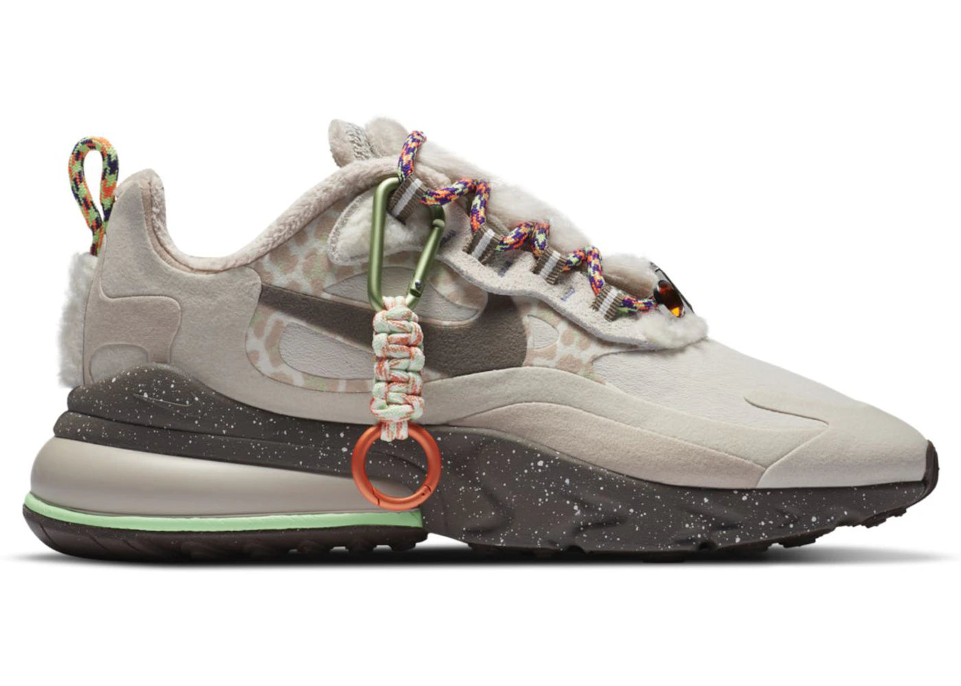 Nike Air Max 270 React-Light Wood Brown (Women's)