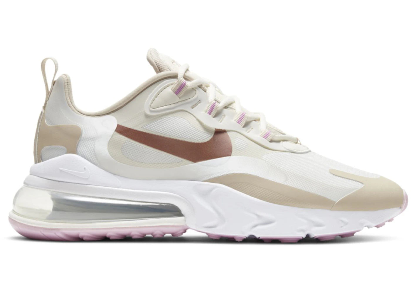 Nike Air Max 270 React-Metallic Red Bronze (Women's)