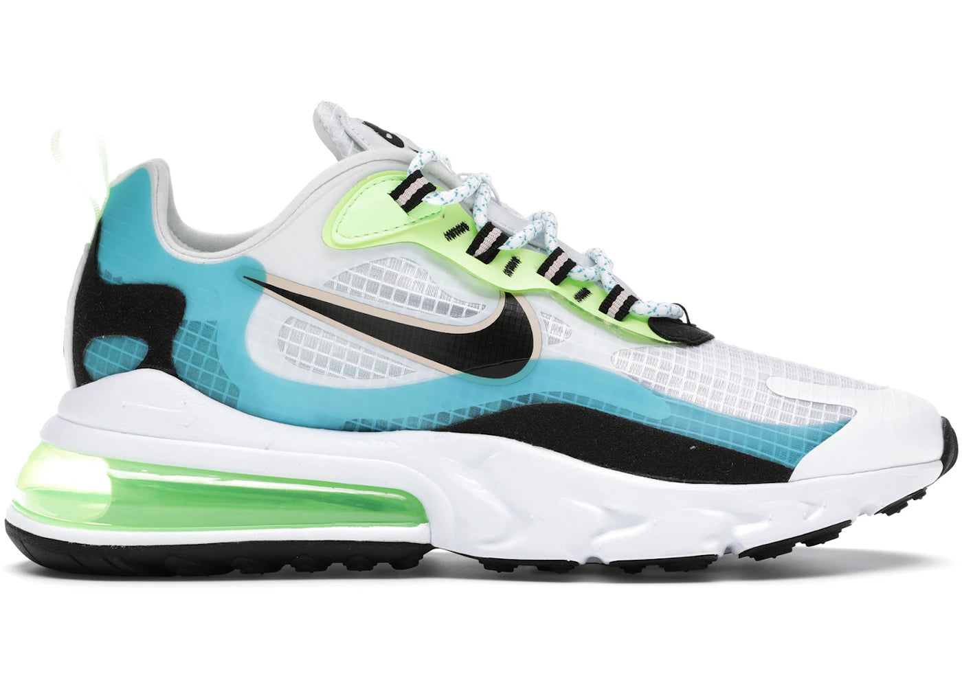 Nike Air Max 270 React - Oracle Aqua Vert Fantôme