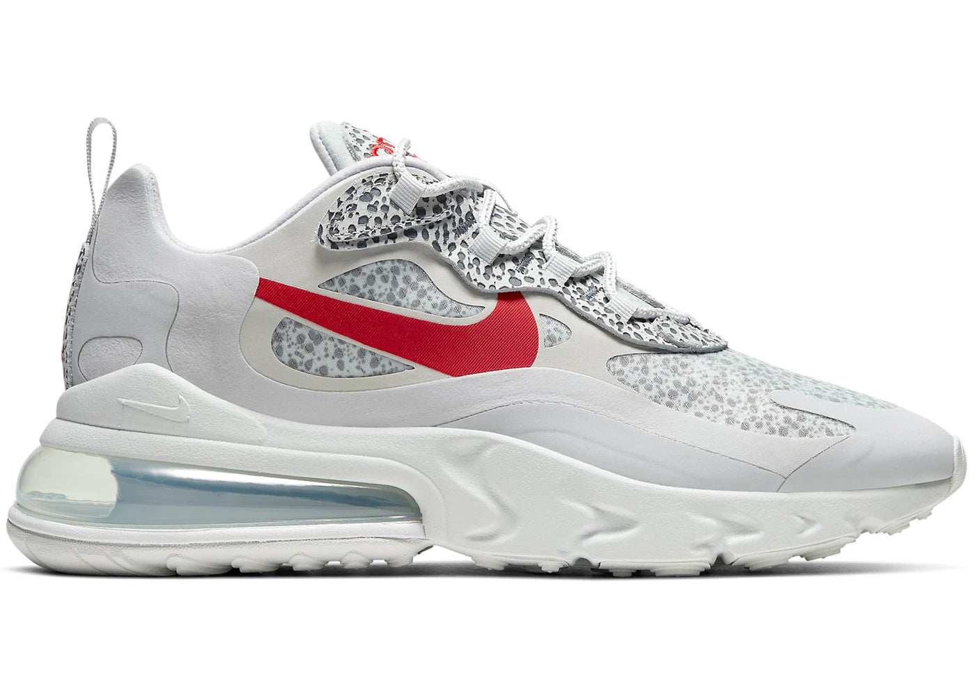 Nike Air Max 270 React - Safari Gris Rouge