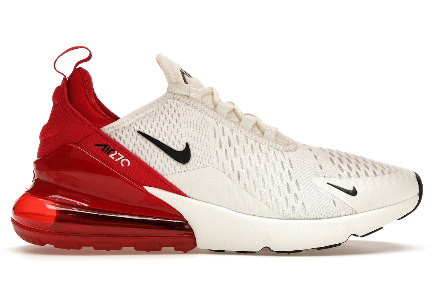 Nike Air Max 270-Sail Gym Red (Women's)