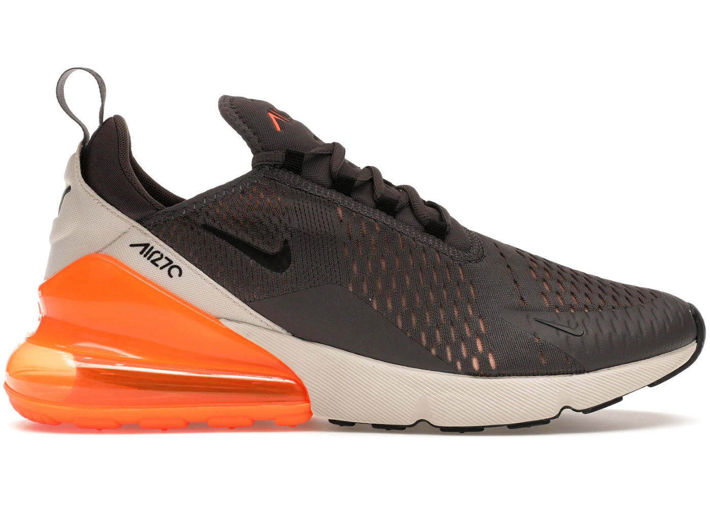Nike Air Max 270-Thunder Grey Total Orange