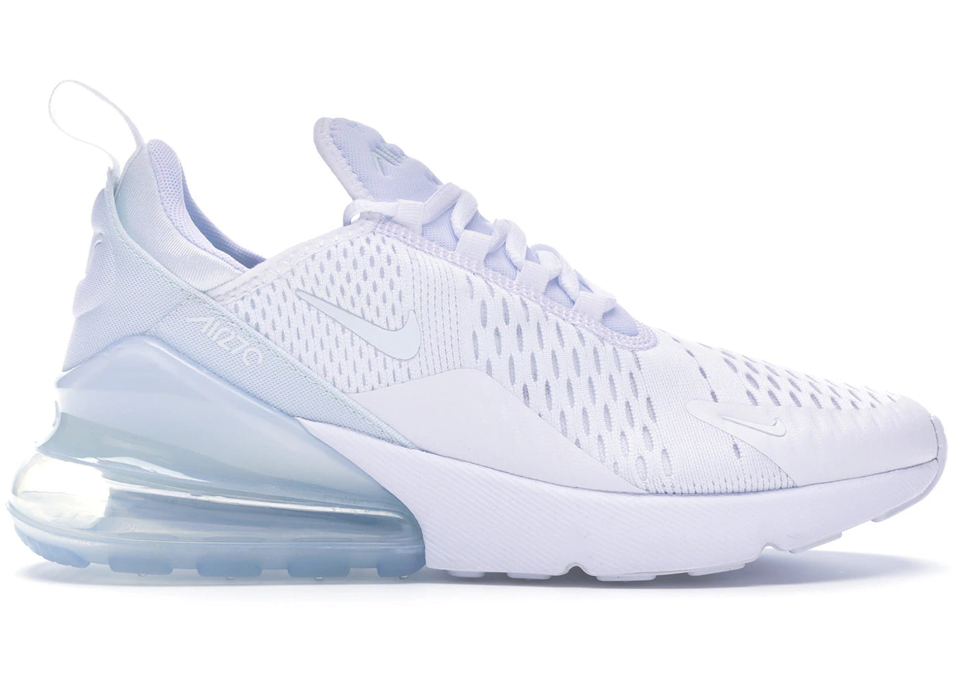 Nike Air Max 270-Triple White (Women's)