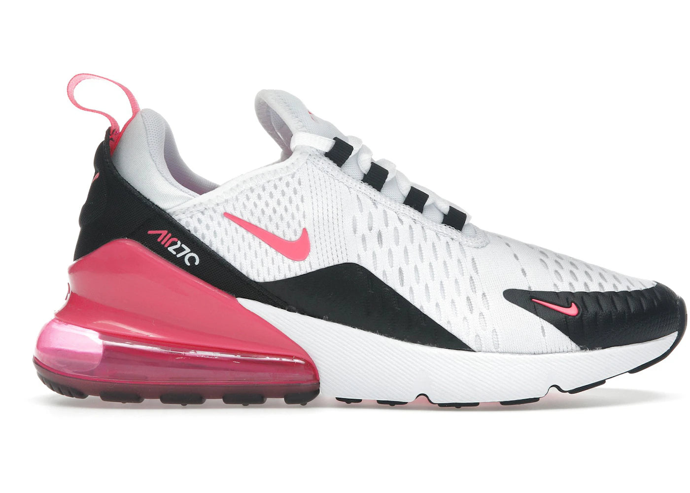 Nike Air Max 270-White Black Hyper Pink (Women's)