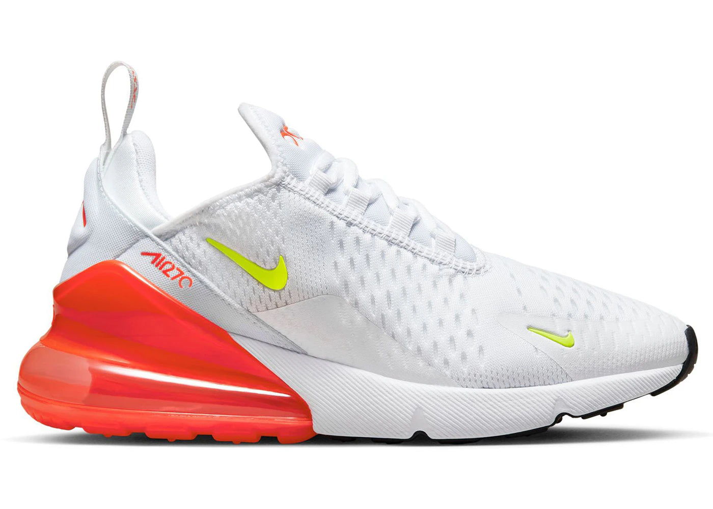 Nike Air Max 270-White Bright Crimson Volt (Women's)