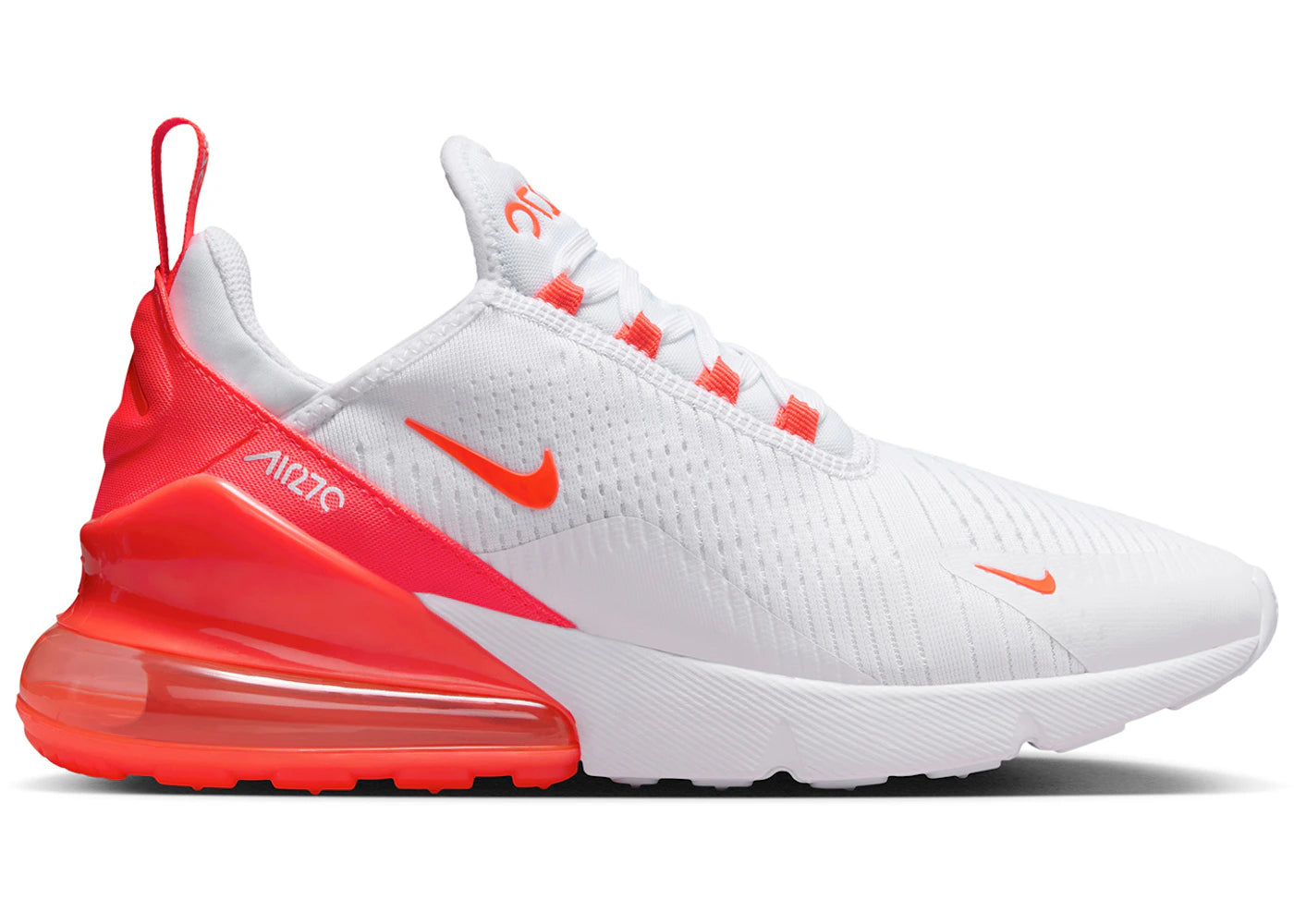 Nike Air Max 270 White Bright Crimson White