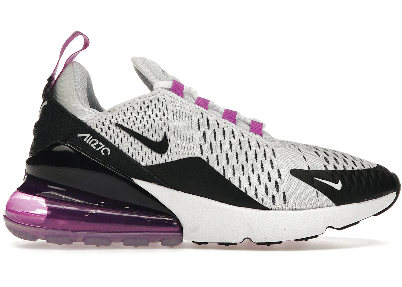 Nike Air Max 270-White Fuchsia Dream (Women's)