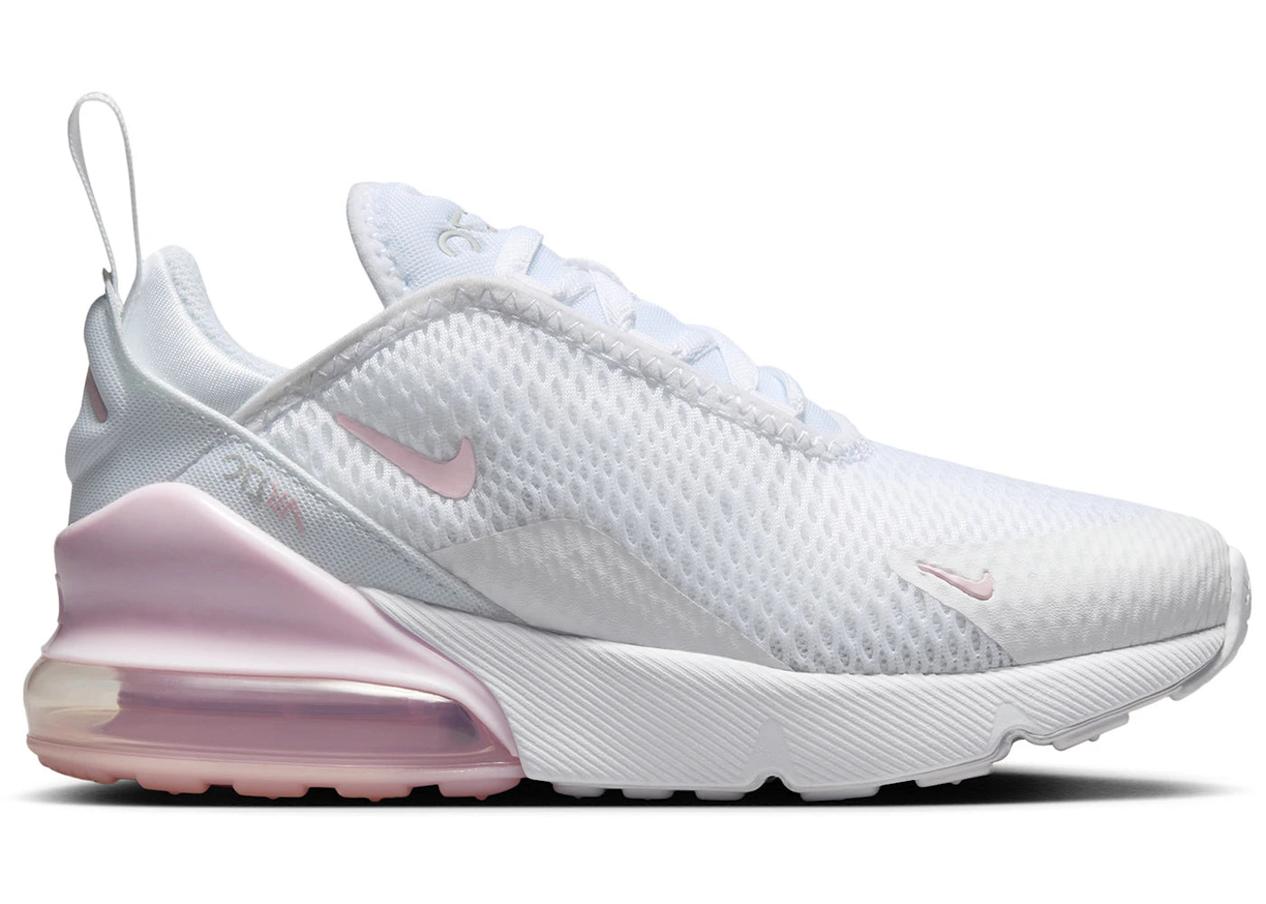 Nike Air Max 270-White Light Smoke Grey Pink Foam (PS)