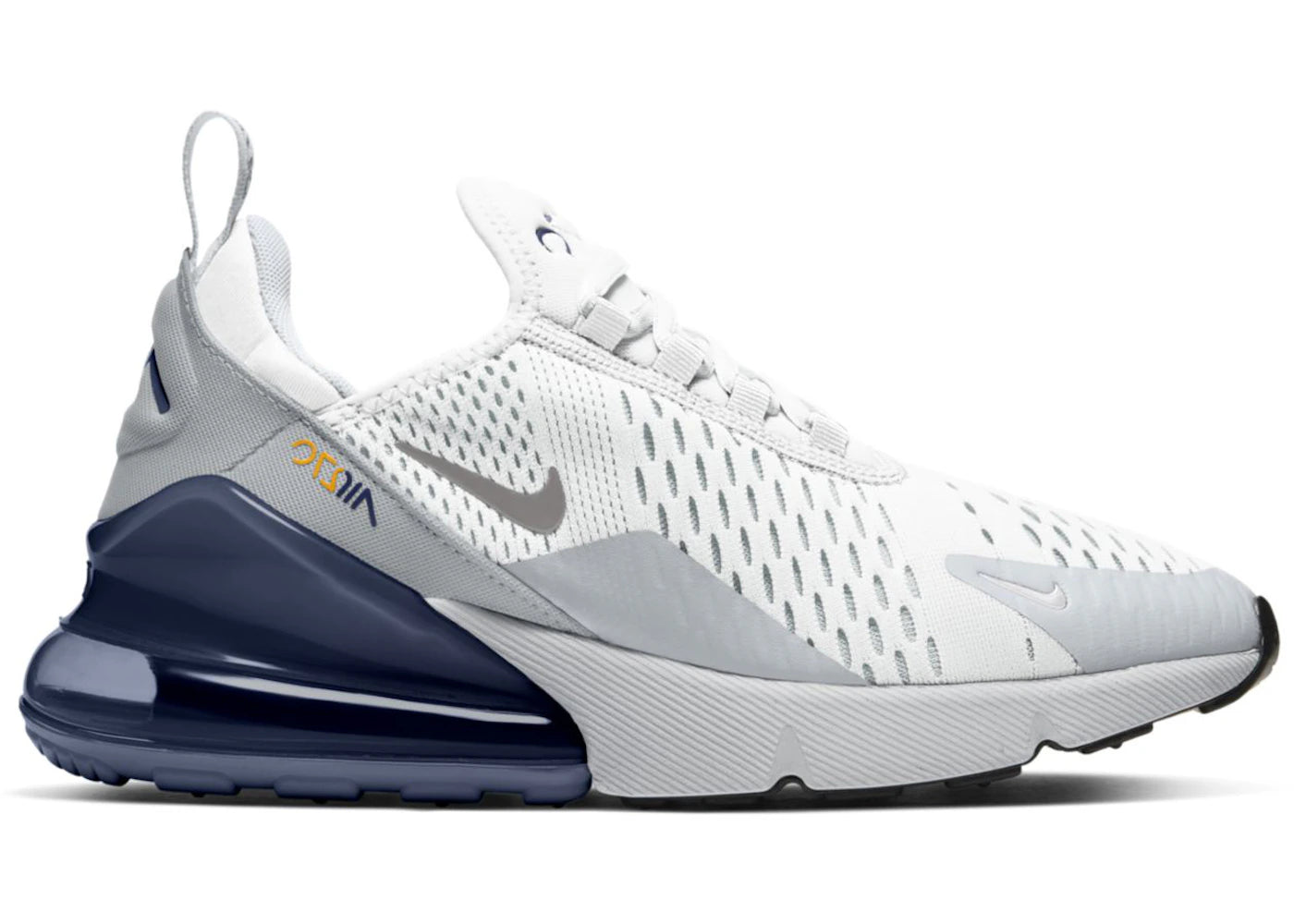 Nike Air Max 270 - Blanc et bleu marine (GS)