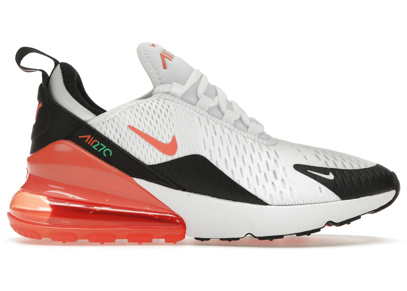 Nike Air Max 270-White Turf Orange (GS)