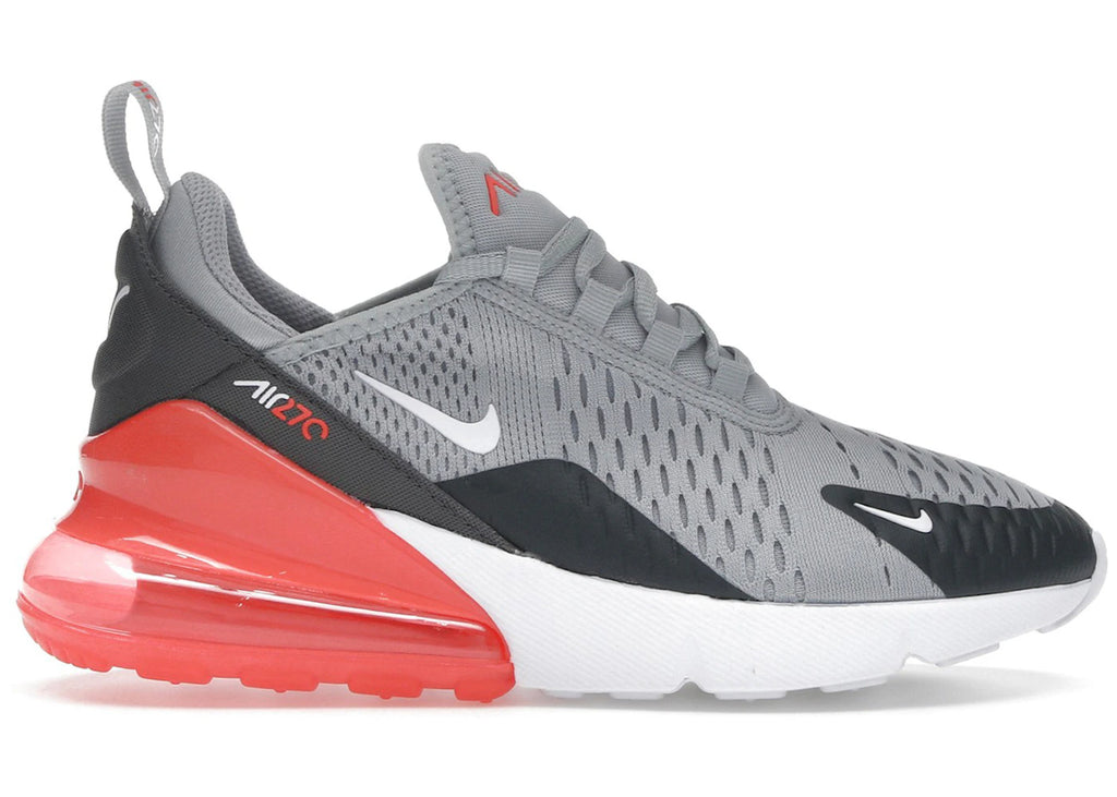 Nike Air Max 270 Wolf Grey Anthracite Bright Crimson White