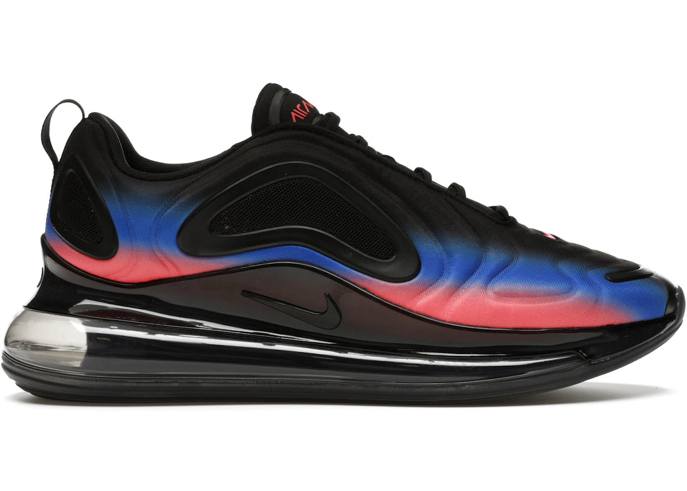 Nike Air Max 720 - Noir Flash Crimson Racer Blue