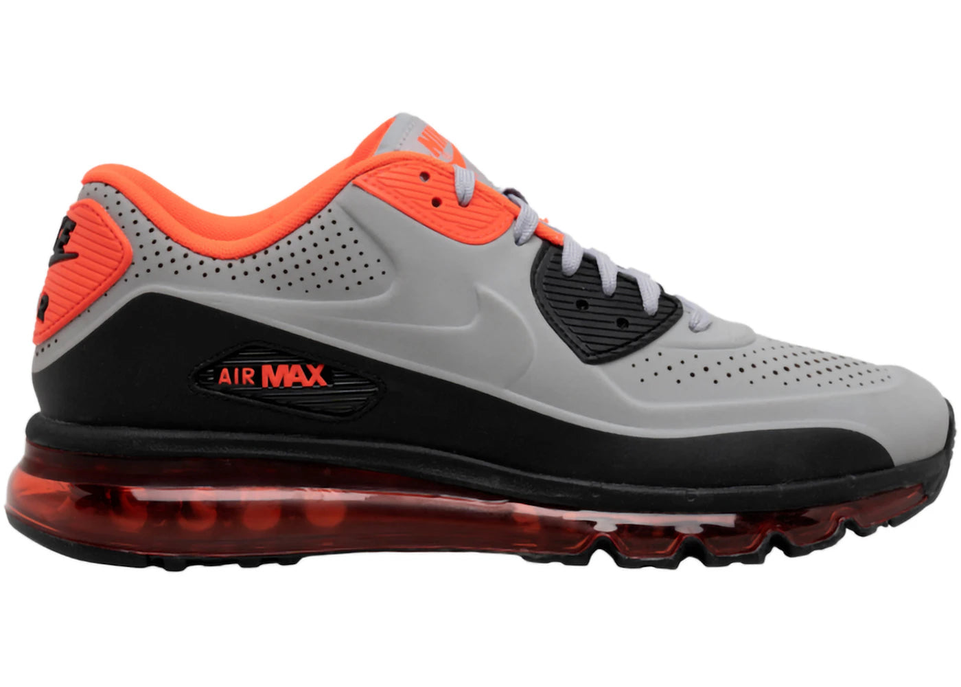 Nike Air Max 90-2014 LTR QS-Wolf Grey Crimson