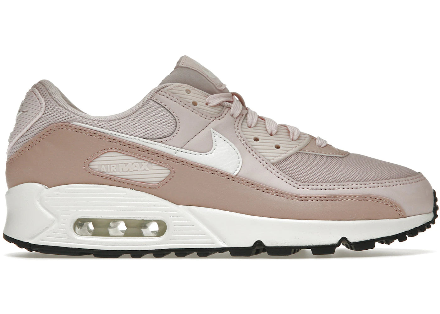 Nike Air Max 90-Barely Rose Pink Oxford Black (Women's)