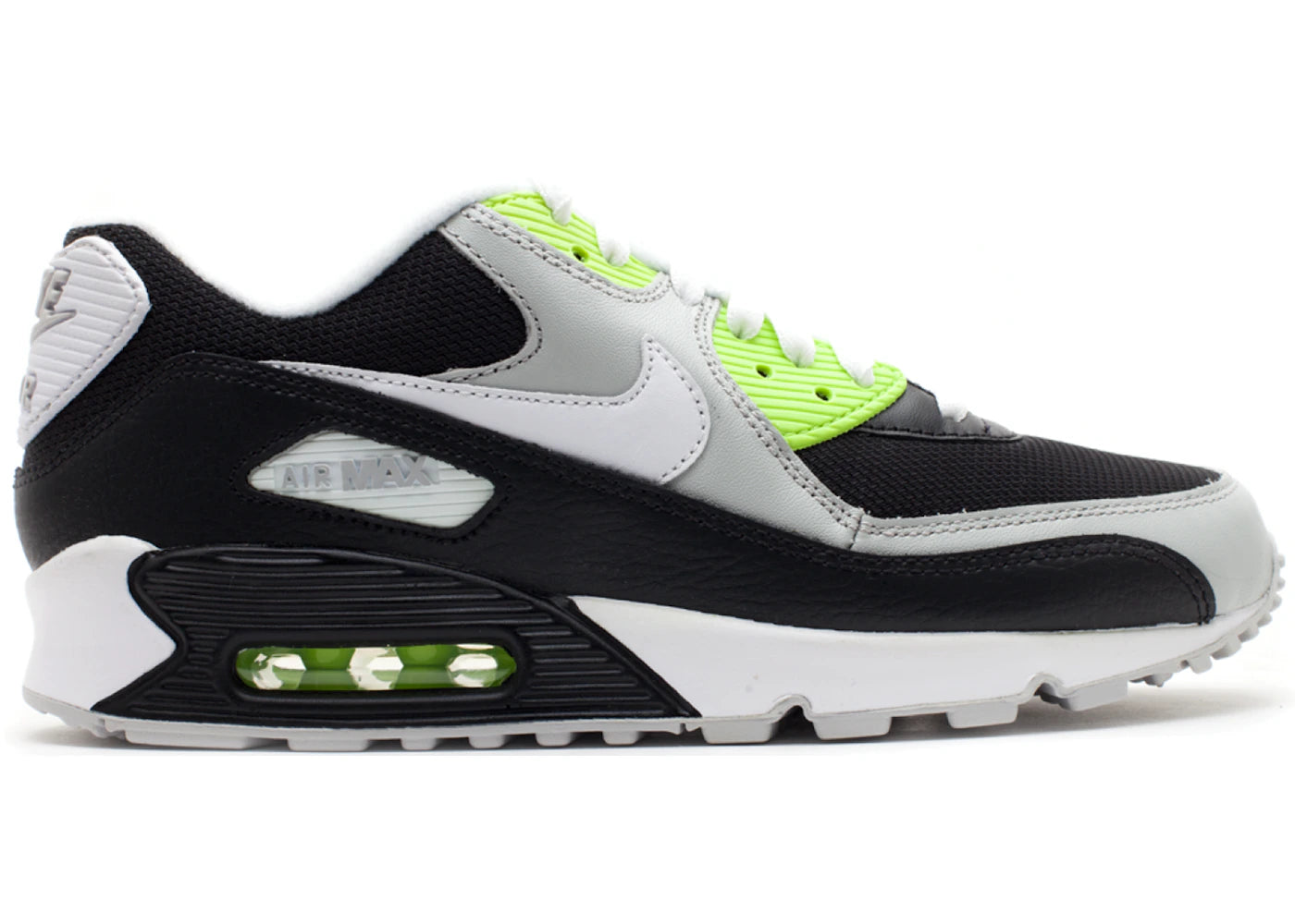 Nike Air Max 90-Black White Volt Grey (2012)