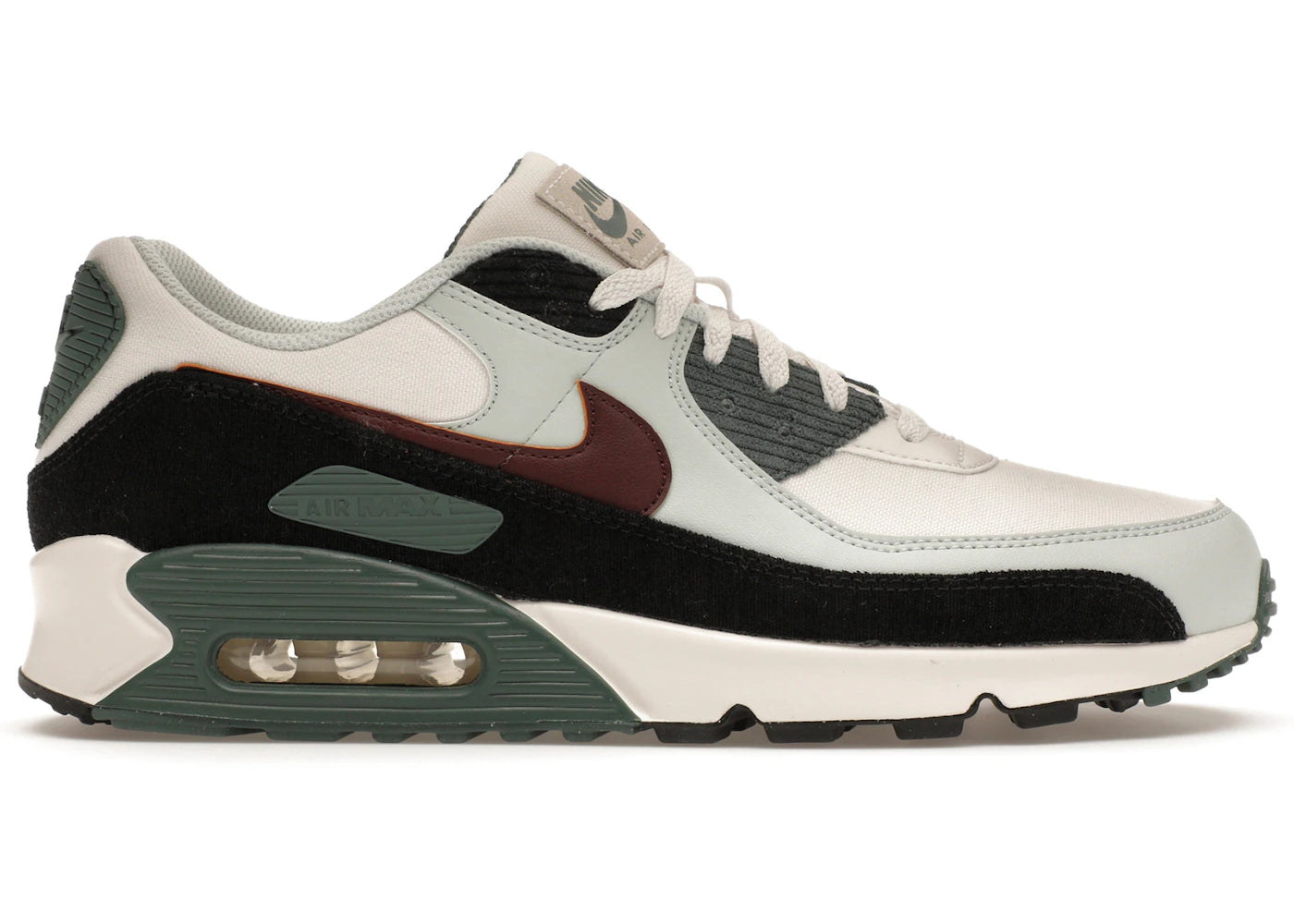 Nike Air Max 90-Burgundy Crush Vintage Green