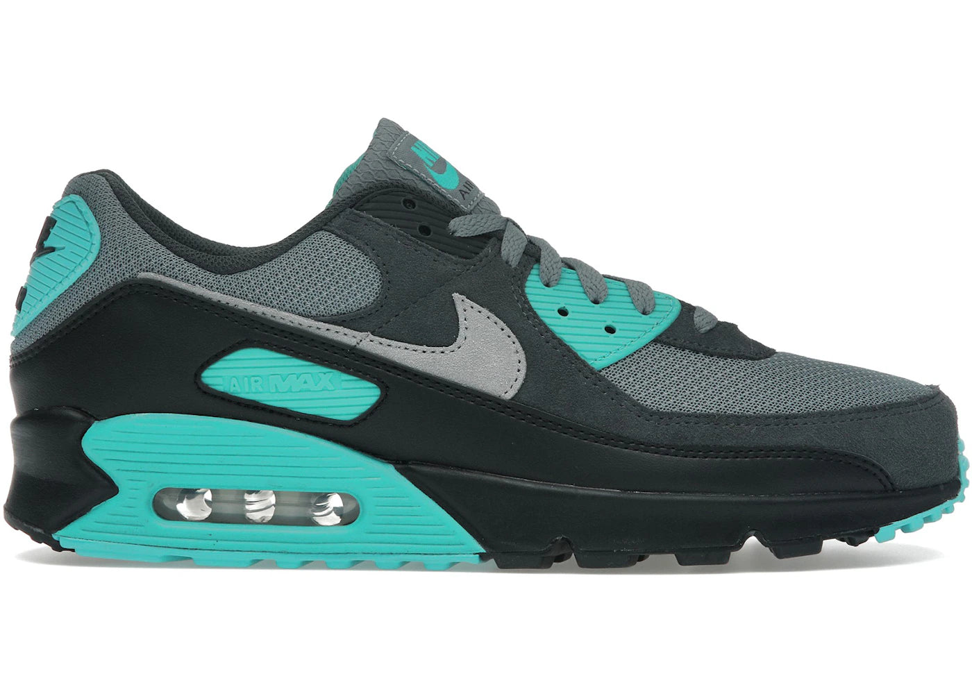 Nike Air Max 90-Cool Grey Dusty Cactus Black Wolf Grey