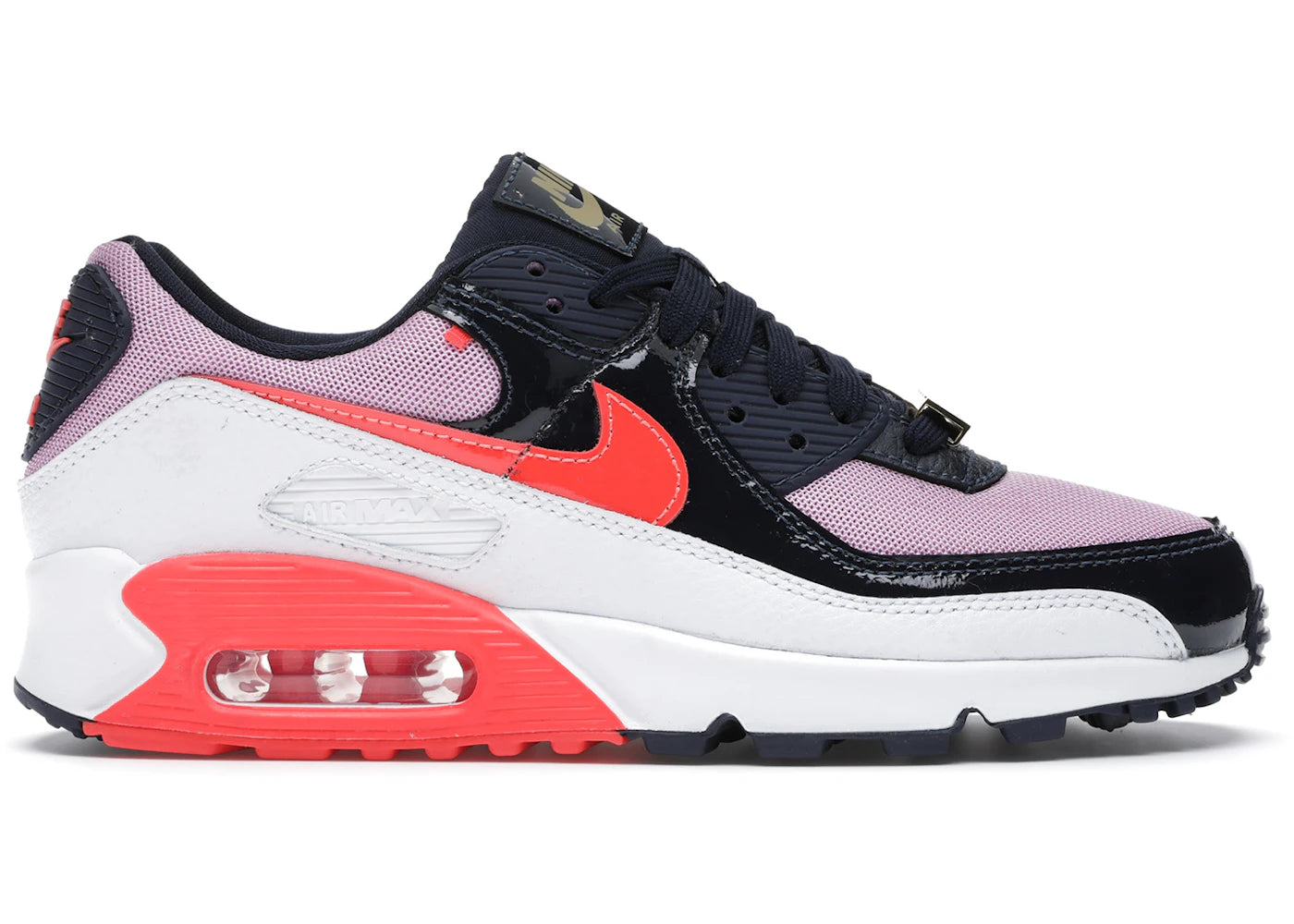 Nike Air Max 90-Cuban Link Obsidian Pink (Women's)