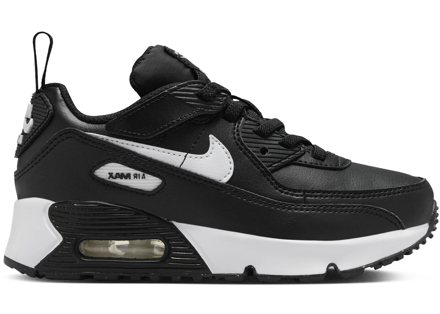 Nike Air Max 90 EasyOn-Black White (PS)