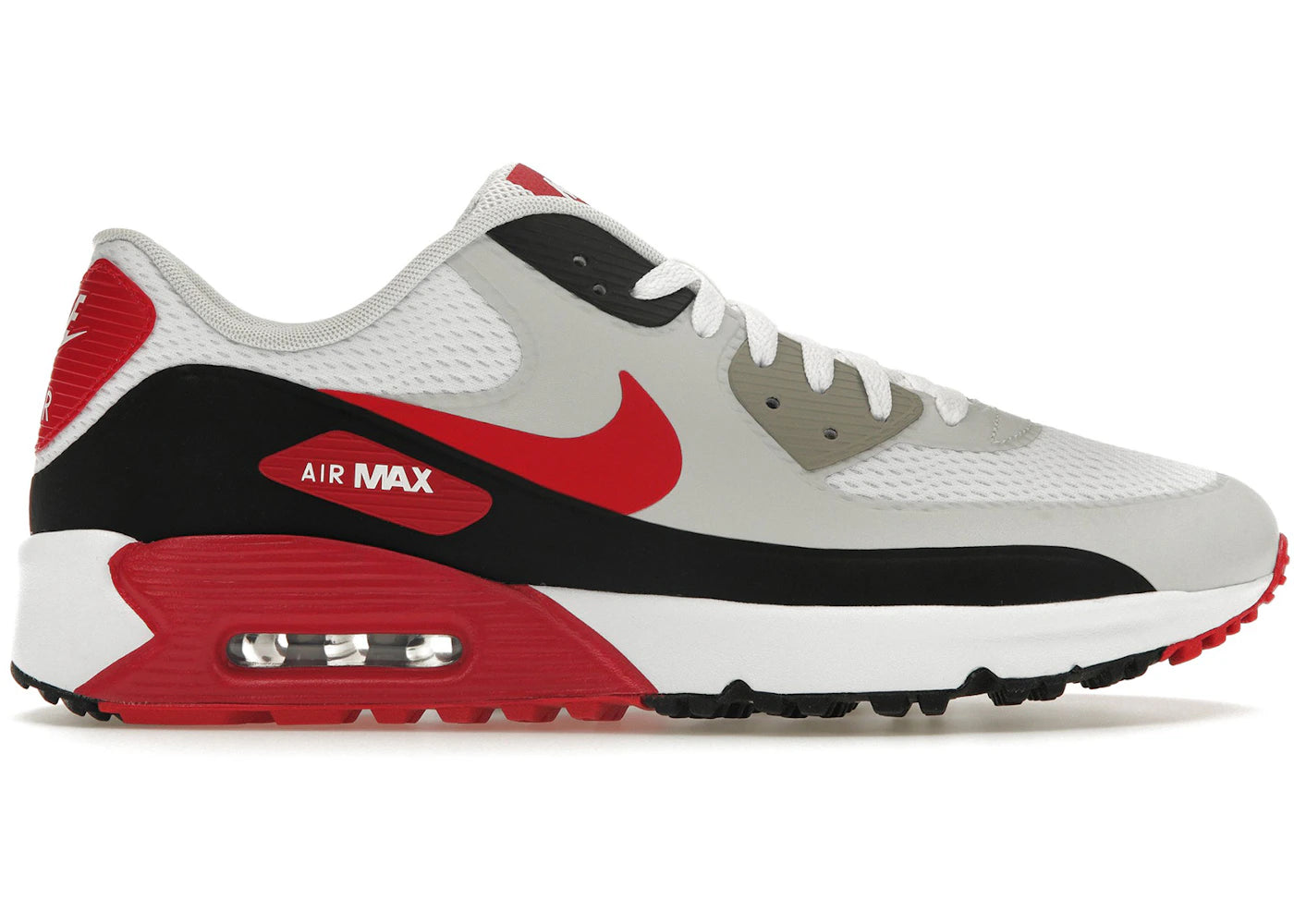 Nike Air Max 90 Golf-White Black University Red