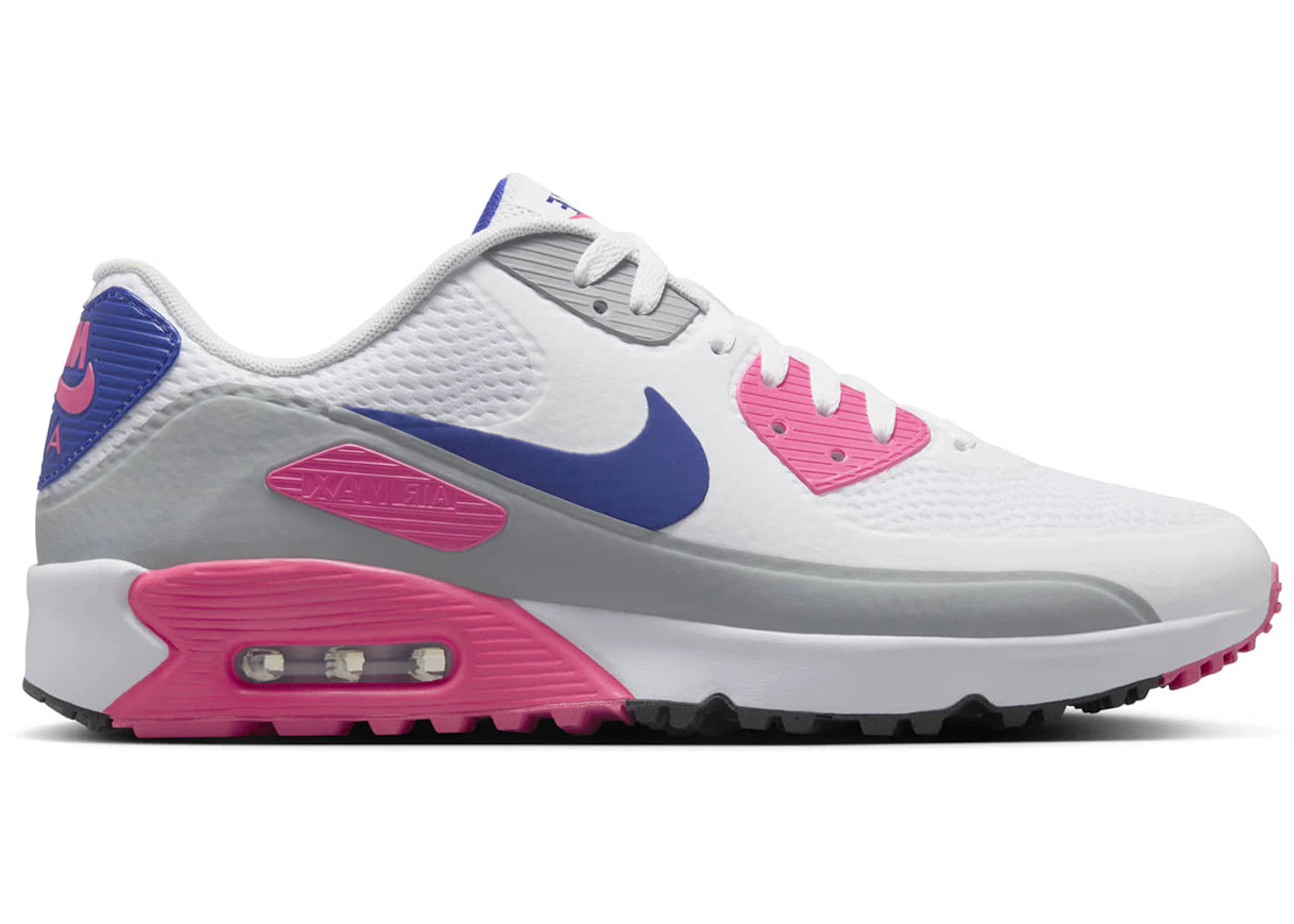 Nike Air Max 90 Golf White Laser Pink Concord