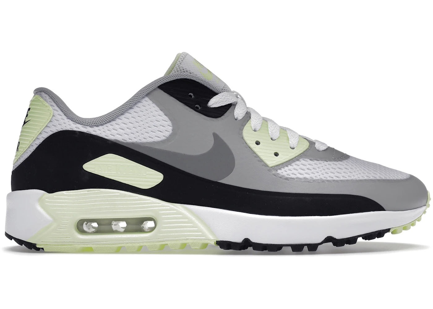 Nike Air Max 90 Golf-White Particle Grey Barely Volt
