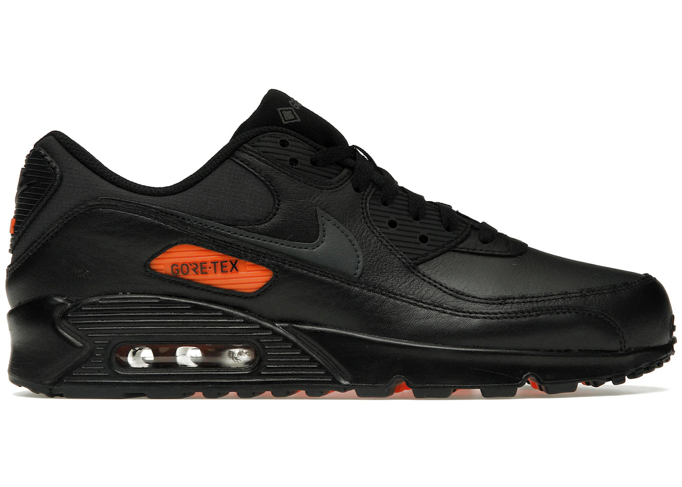 Nike Air Max 90-Gore-Tex Black Anthracite Safety Orange