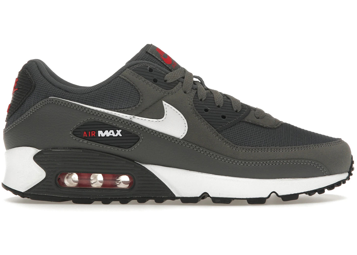 Nike Air Max 90-Iron Grey University Red