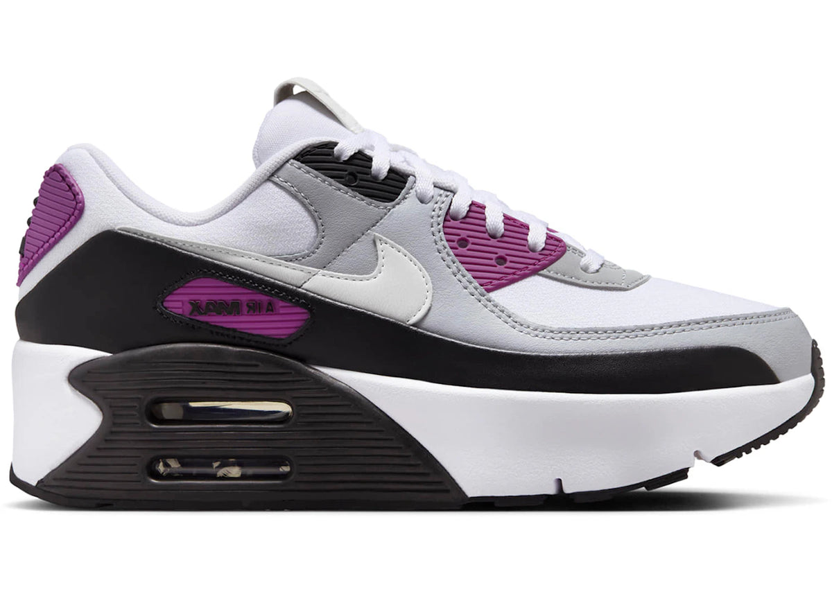 Nike Air Max 90 LV8 White Bold Berry Wolf Grey Photon Dust - main view