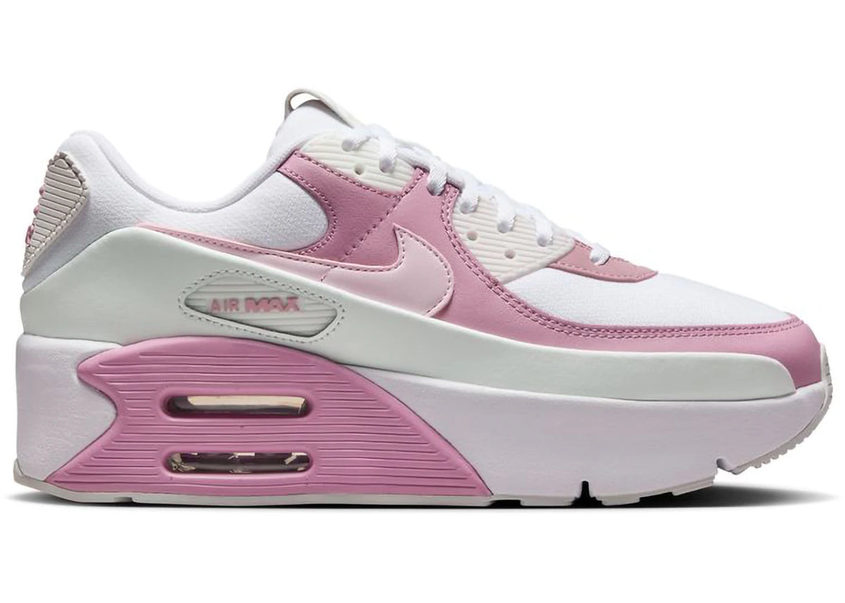 Nike Air Max 90 LV8 White Pink Foam Summit White - main view